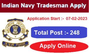 Join Indian Navy Tradesman Skilled Civilian Recruitment Apply online