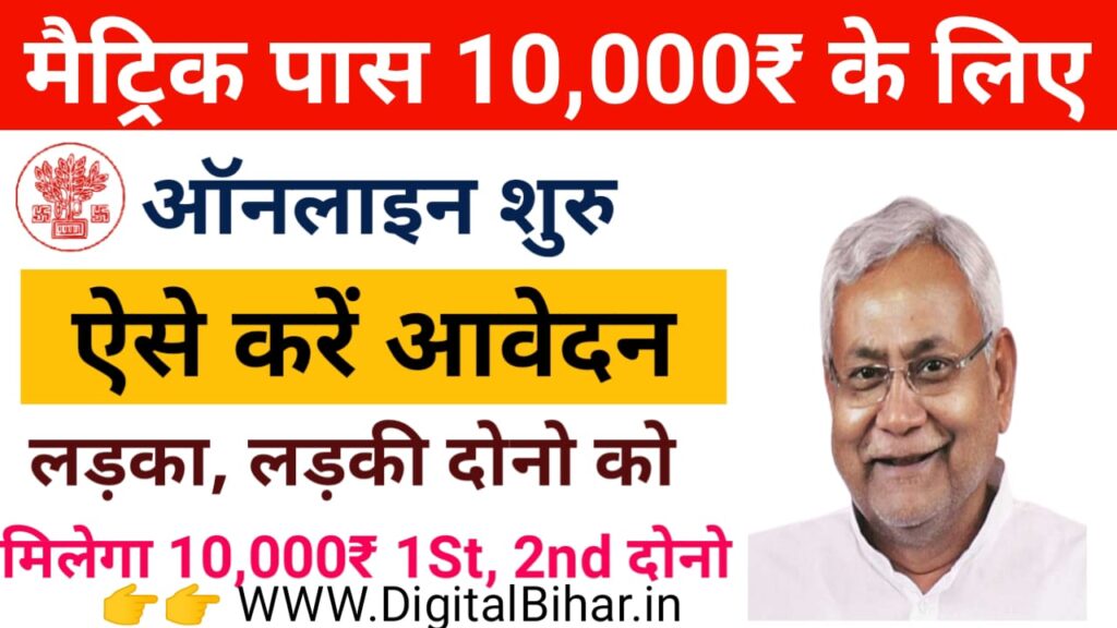 Bihar Board 10th Pass 2023 Scholarship