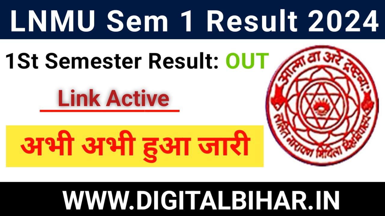 LNMU 1st Sem Result 2023-27